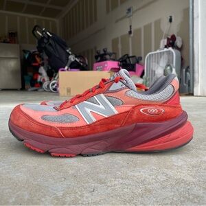 New Balance Teddy Santis 990v6 Community Pack Molten Lava Sneakers U990RT6 2025